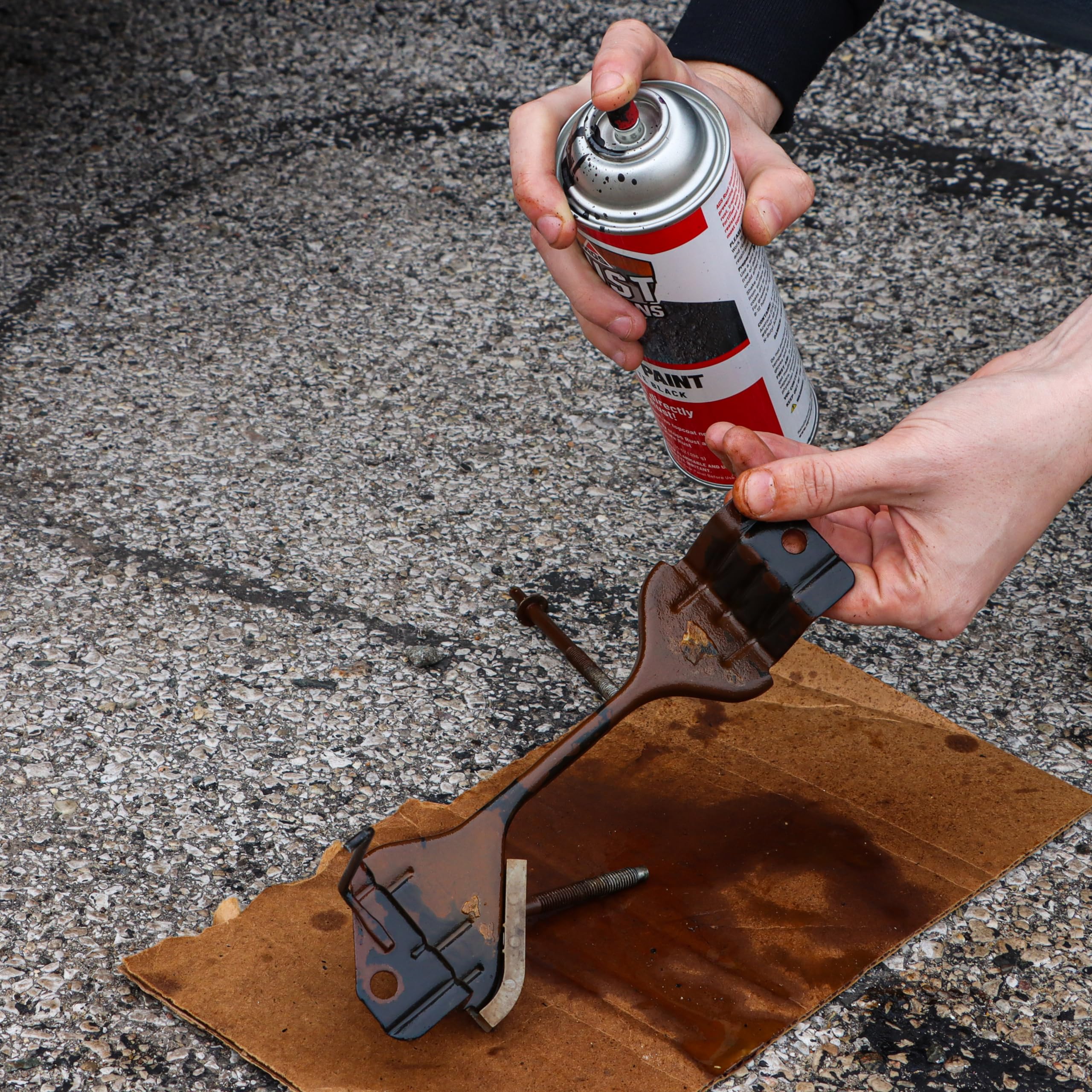 AGS Rust Stop ideal for fences and gates on outdoor metal