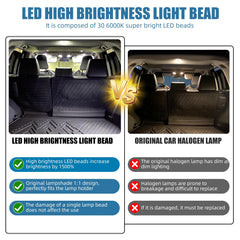 aHei interior dome light panel employs heat dissipation for long-lasting use.