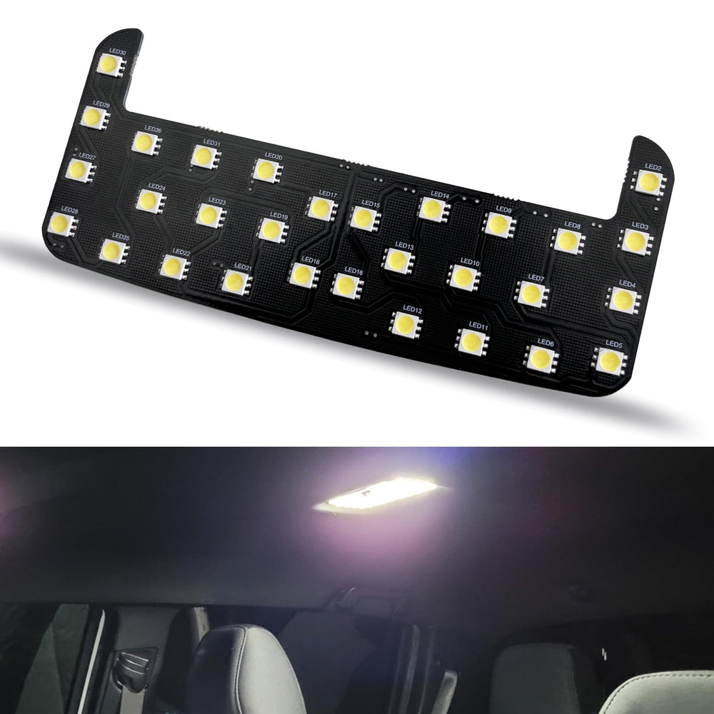 aHei interior dome light panel enables quick install and brighter cabin.