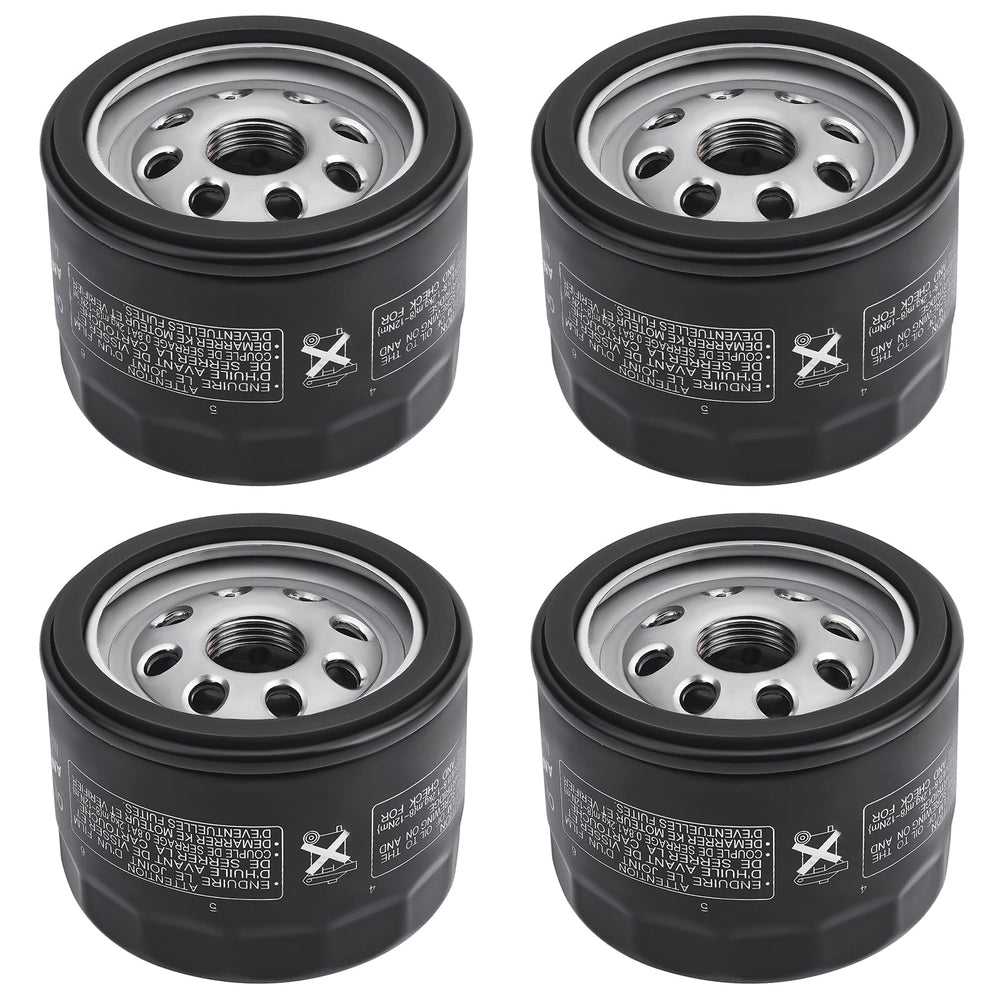 AHNTTGS 49065-0721 front view oil filter shows compact, high-efficiency design for Kawasaki engines