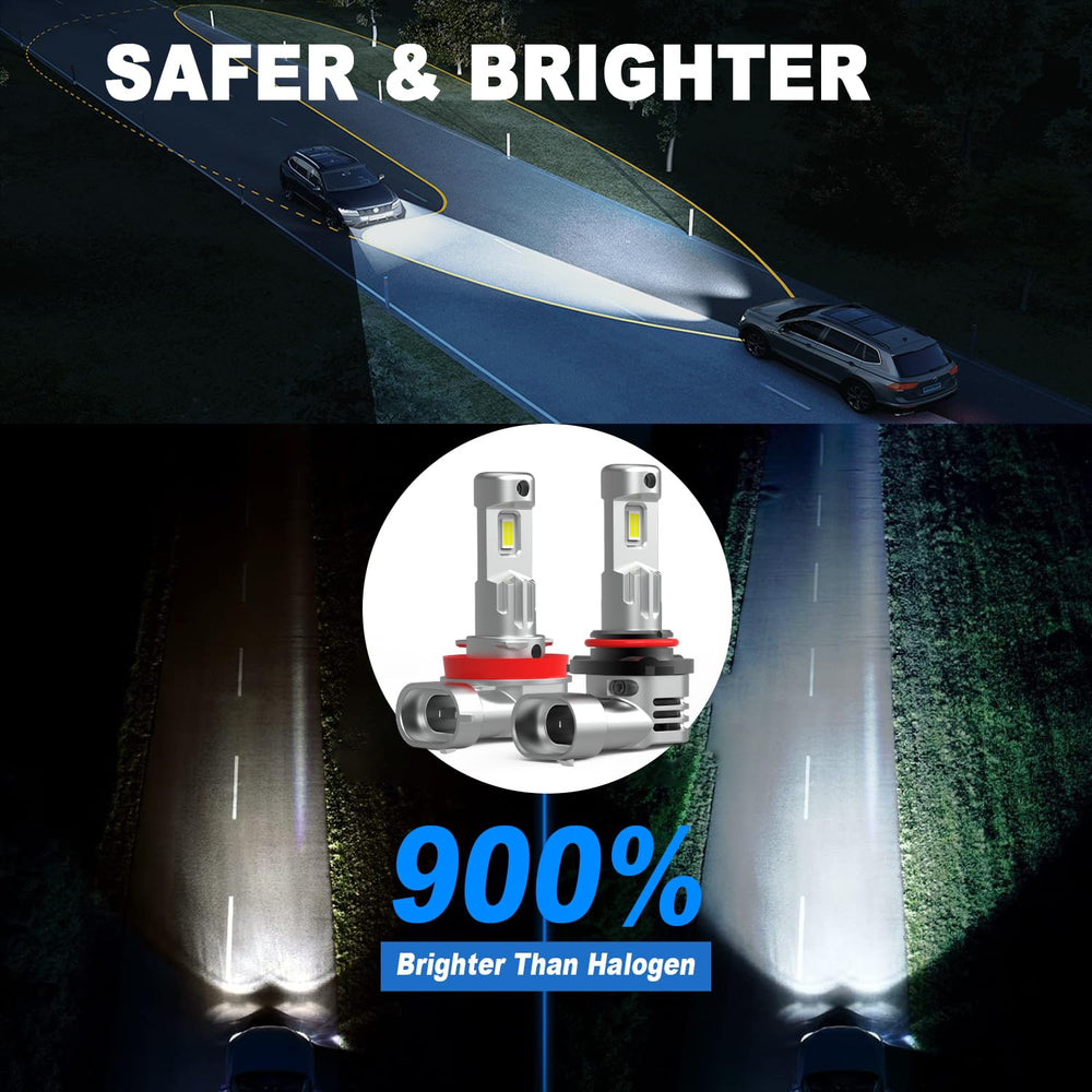 AHOBXD 1:1 halogen size match simplifies upgrade without modification.