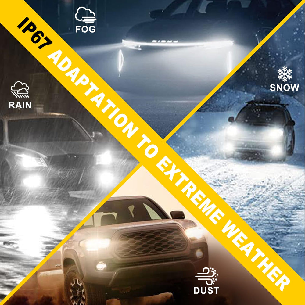 AHOBXD H11 LED bulb improves fog light performance with focused brightness