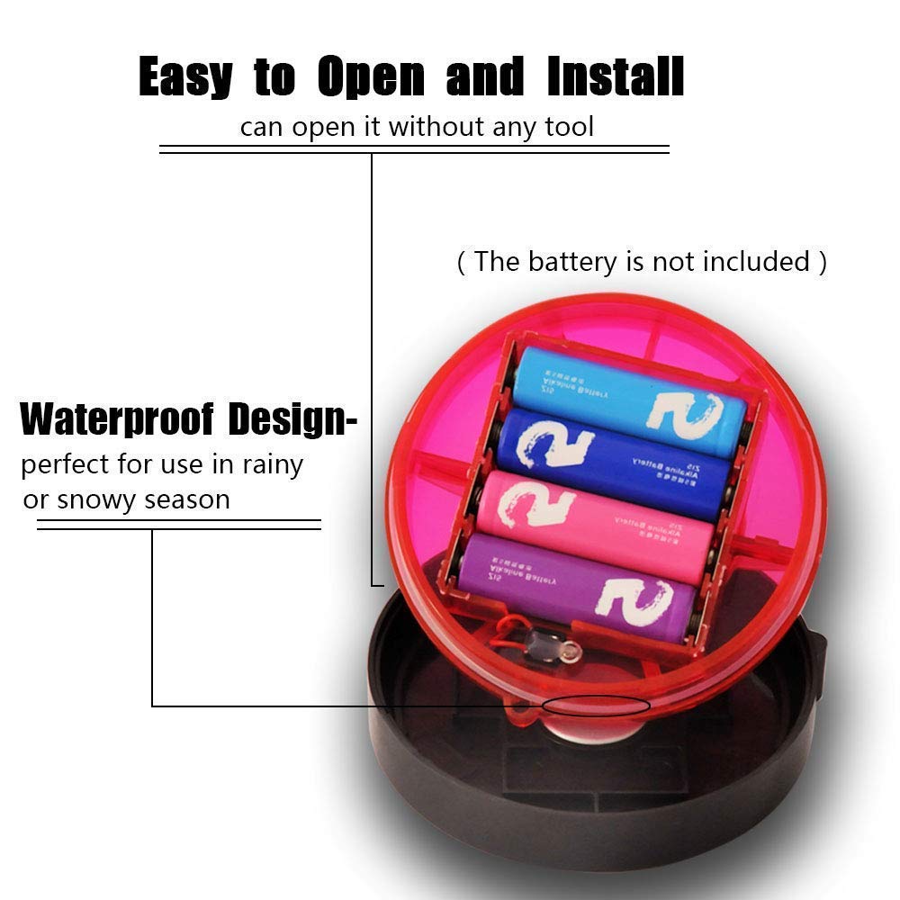 Magnetic base affixed to vehicle body for secure roadside signaling.