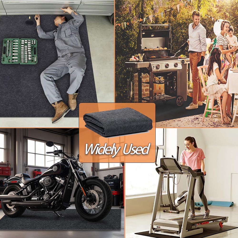 Ahpuhtan reusable washable mat keeps garages tidy after projects