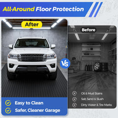AHUAWA anti-slip waterproof design blocks water and mud.