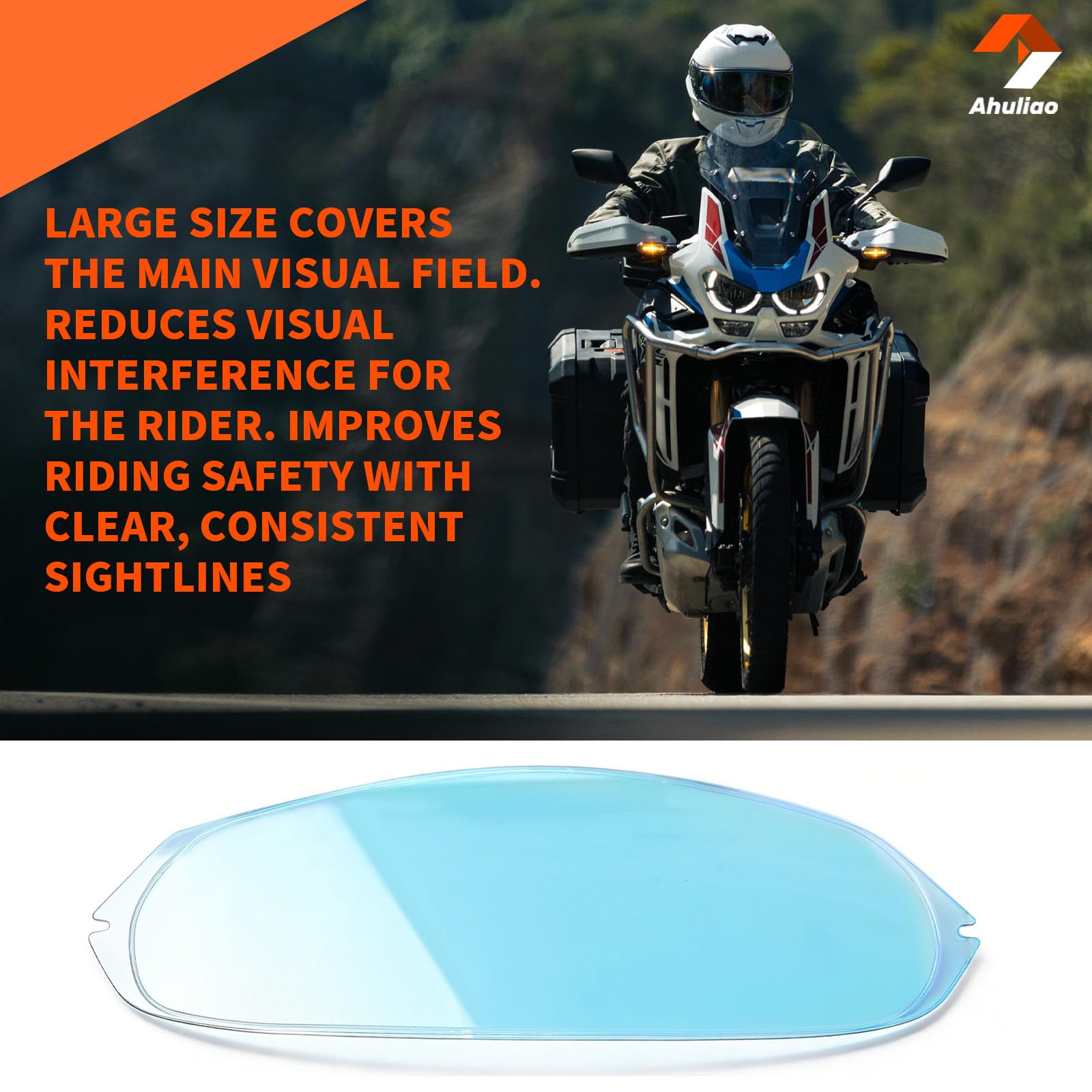 Ahuliao Pinlock EVO all-weather riding essential for commuters and touring enthusiasts.
