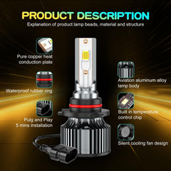 AHXLRLS Nissan Altima low beams 6500K brighten roads with reduced eye strain.
