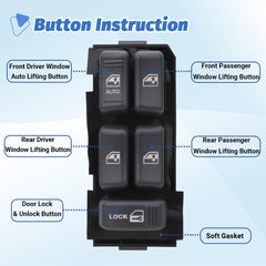 AiYiGu power window switch driver—plug-and-play setup supports fast DIY replacement.
