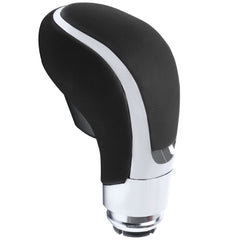 AICARS gear shifter knob in black with leather cover improves grip and feel for Buick Verano.