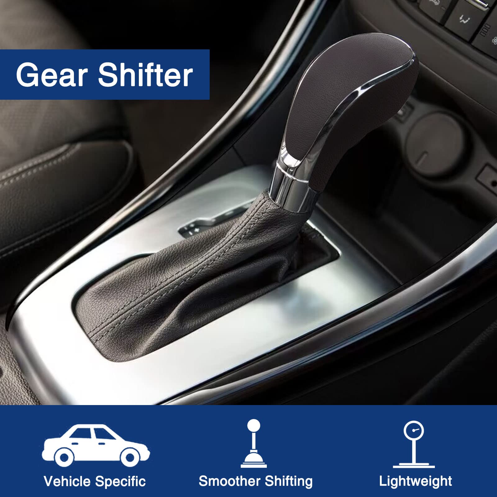 AICARS Verano-compatible shifter knob improves interior look and feel.