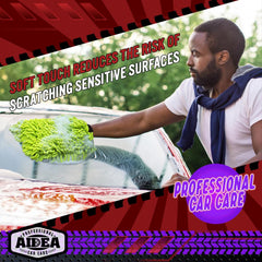 AIDEA elastic cuff keeps mitt secure on any hand.