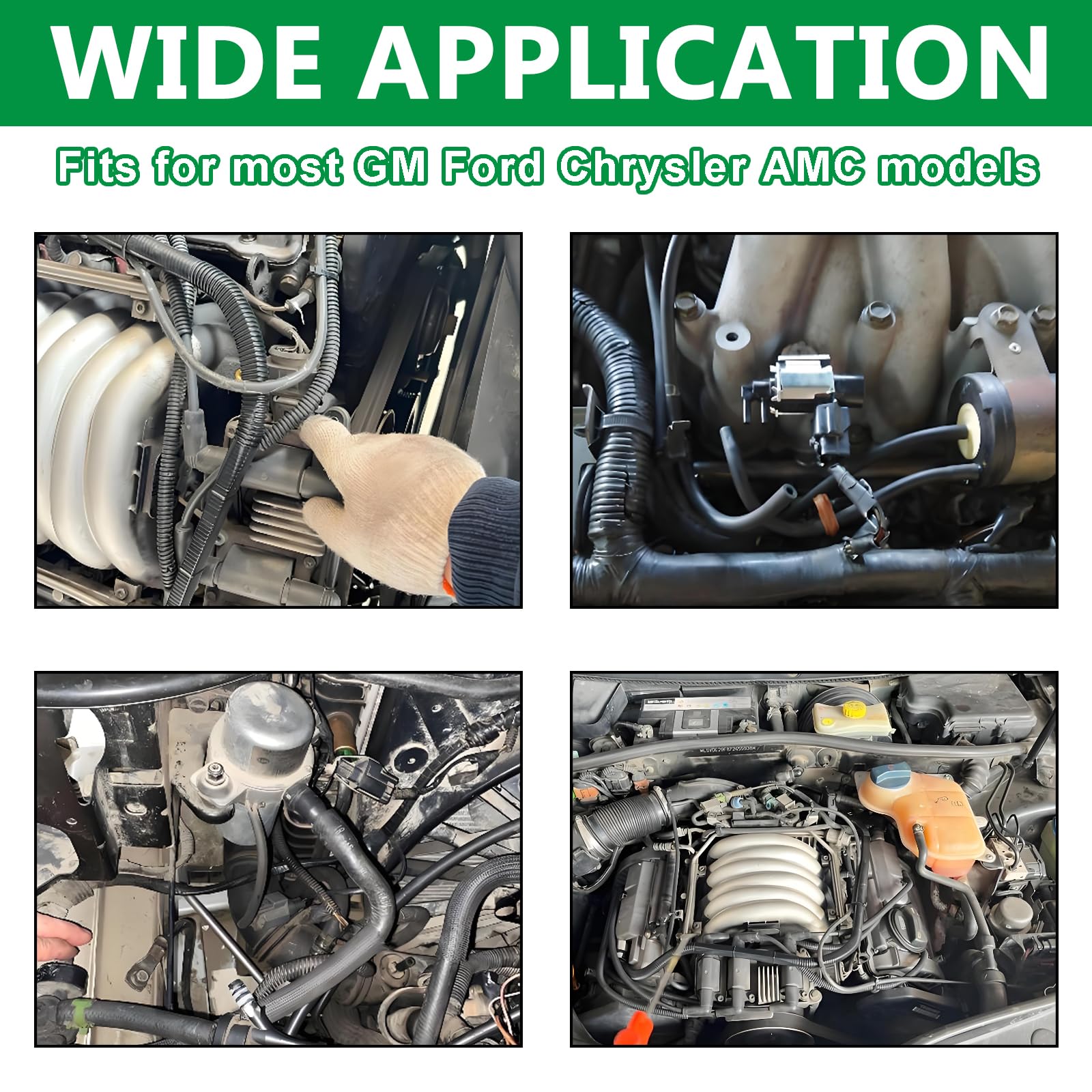 Aienxn comprehensive car maintenance vacuum kit for hoses.