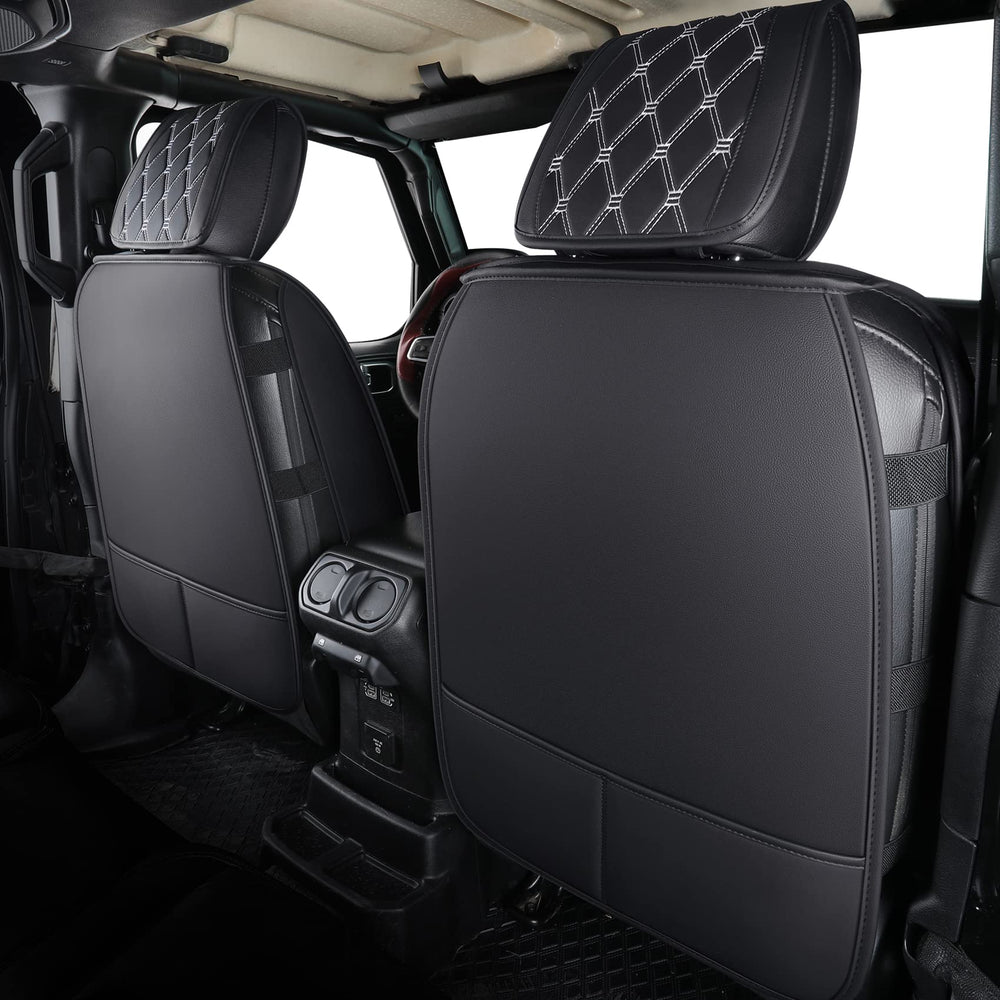 Aierxuan anti-slip backing keeps the seat cover securely in place.