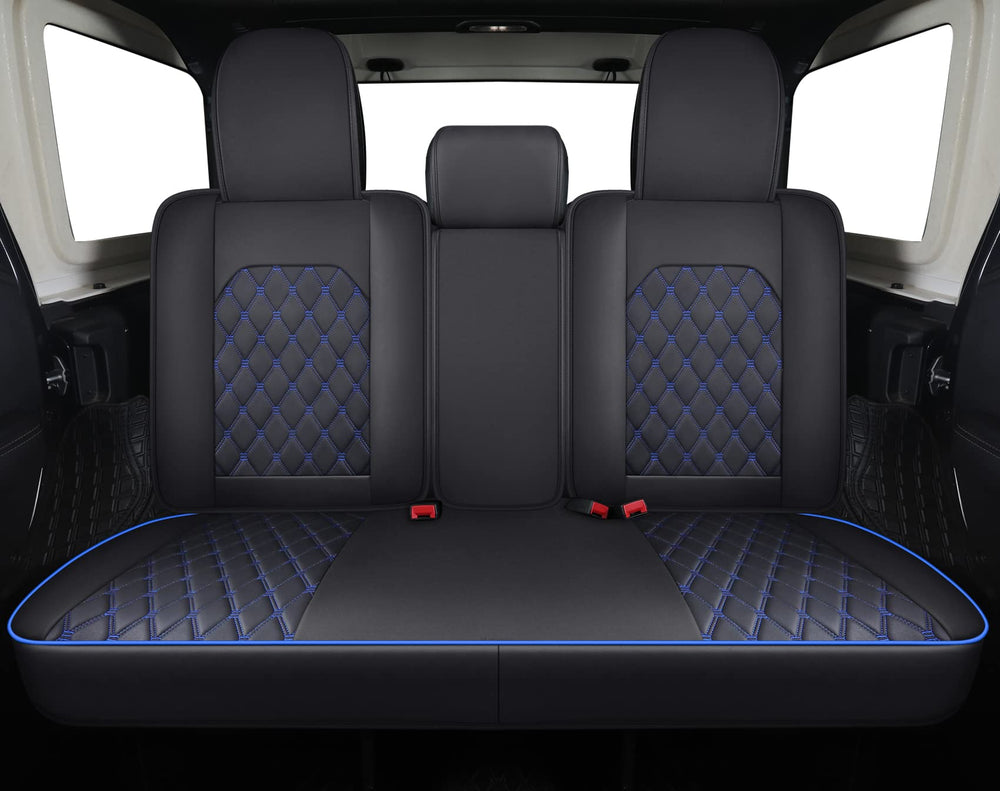 Aierxuan Jeep Wrangler seat cover with airbag compatibility and enhanced safety.