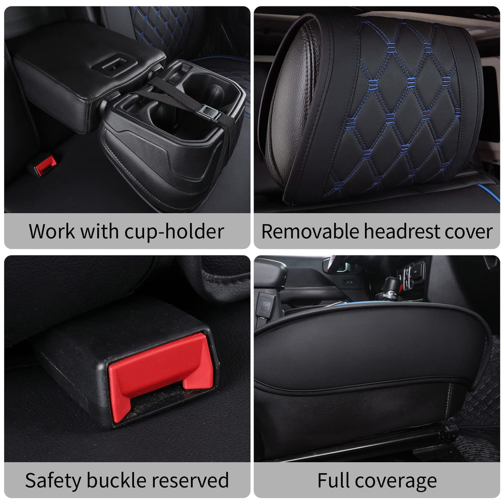 Heated-seat compatible Aierxuan seat cover supports year-round comfort.