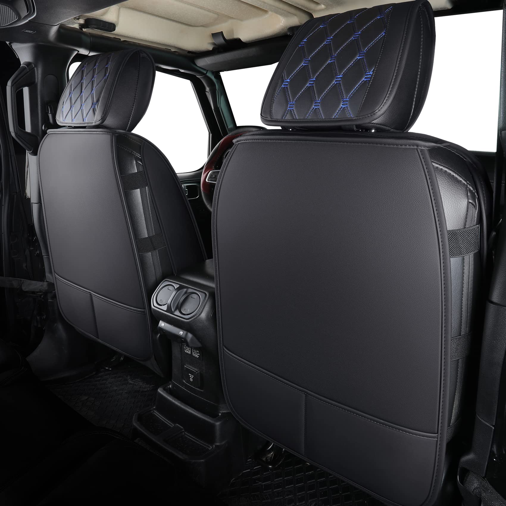 Aierxuan seat cover material close-up faux leather texture resists spills.