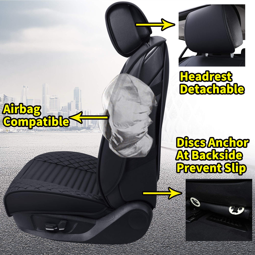 Aierxuan rear-seat cover 50-50 40-60 compatibility supports versatile seating arrangements.