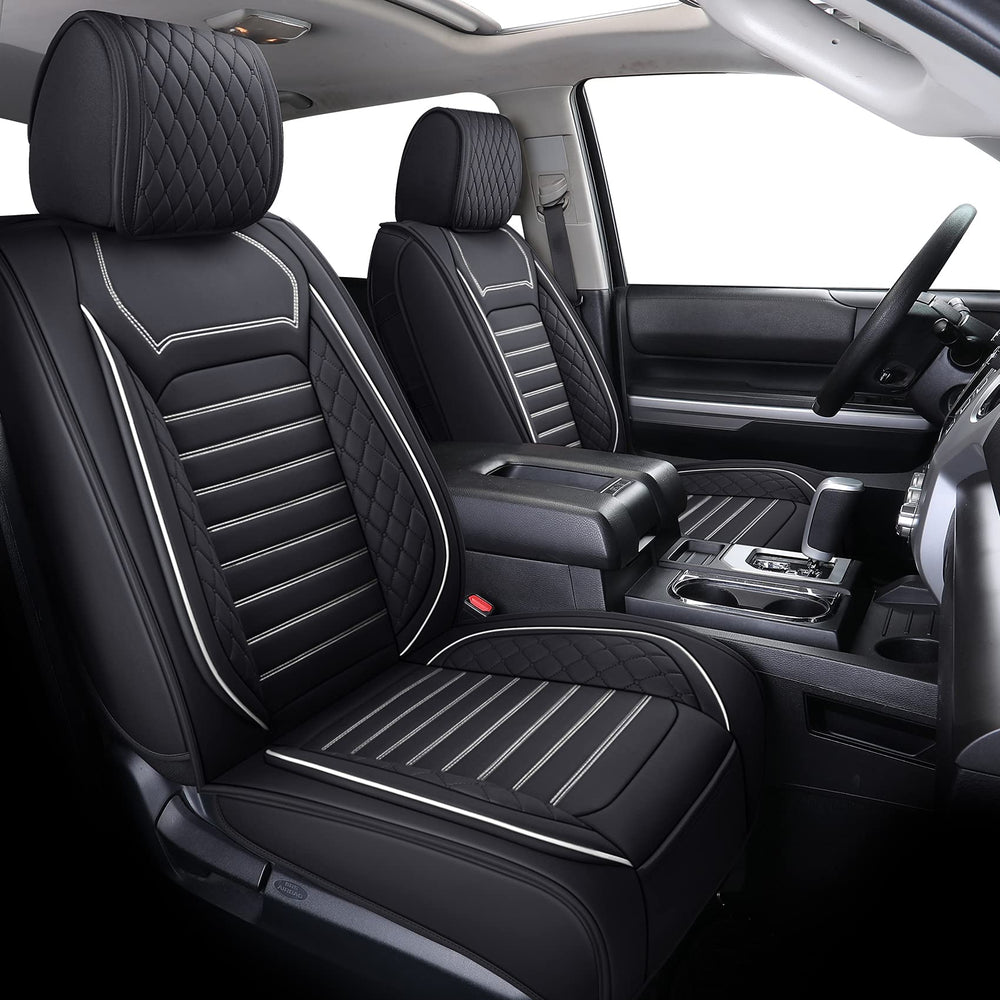 Aierxuan split-bench 40/60 seat cover preserves flexibility and access.