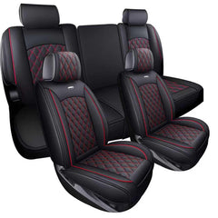 Aierxuan full set truck seat covers on front seats, durable protection.