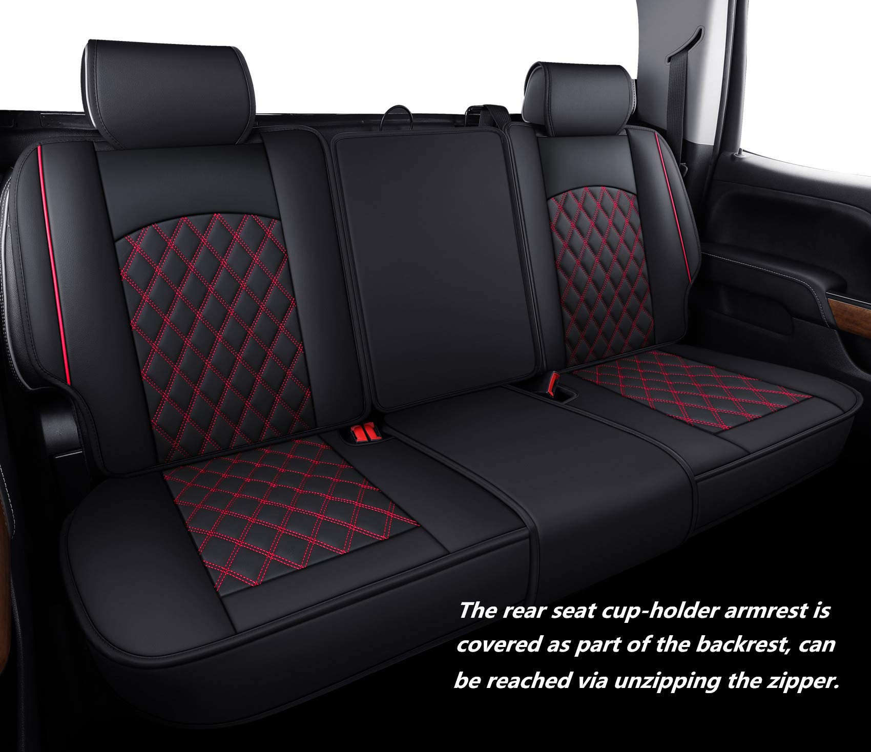 Aierxuan leather texture close-up, premium feel with waterproof performance.