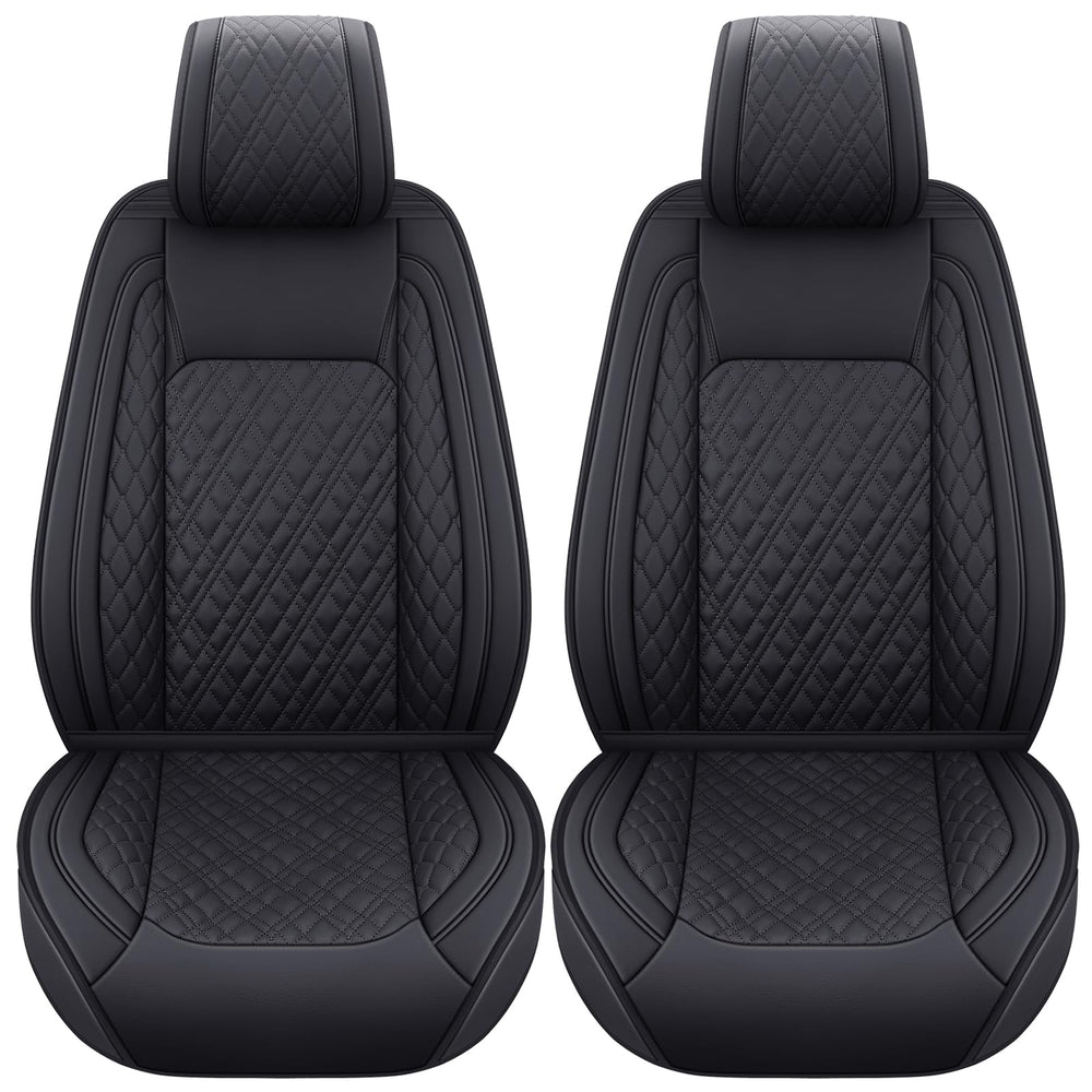 Aierxuan Tundra front seat covers offer a custom fit for protection.