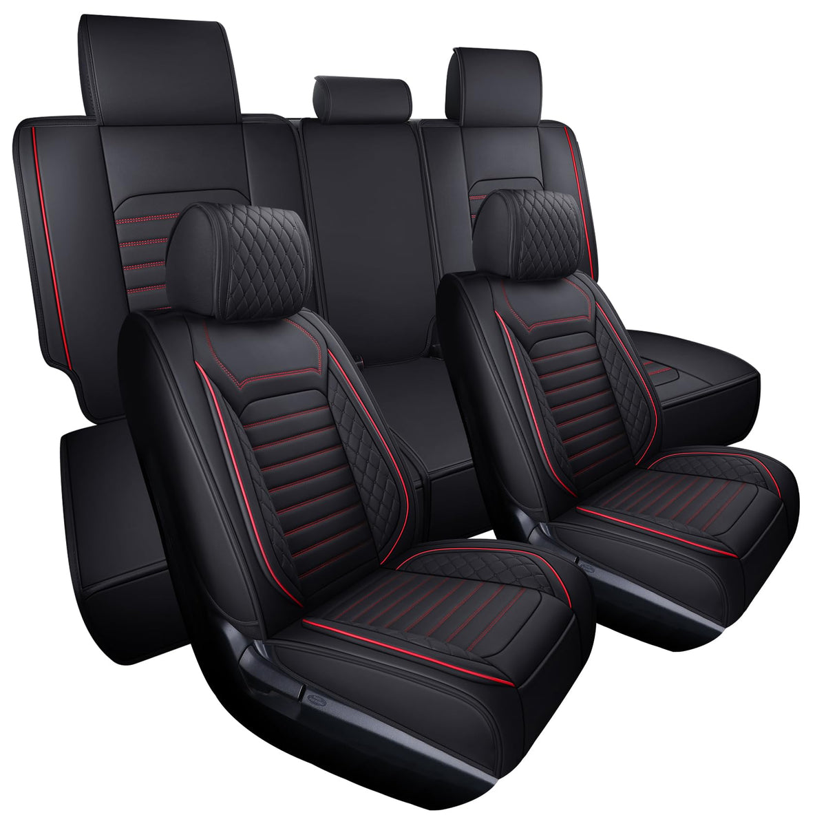 Aierxuan Tundra full set seat covers with custom fit and spill protection