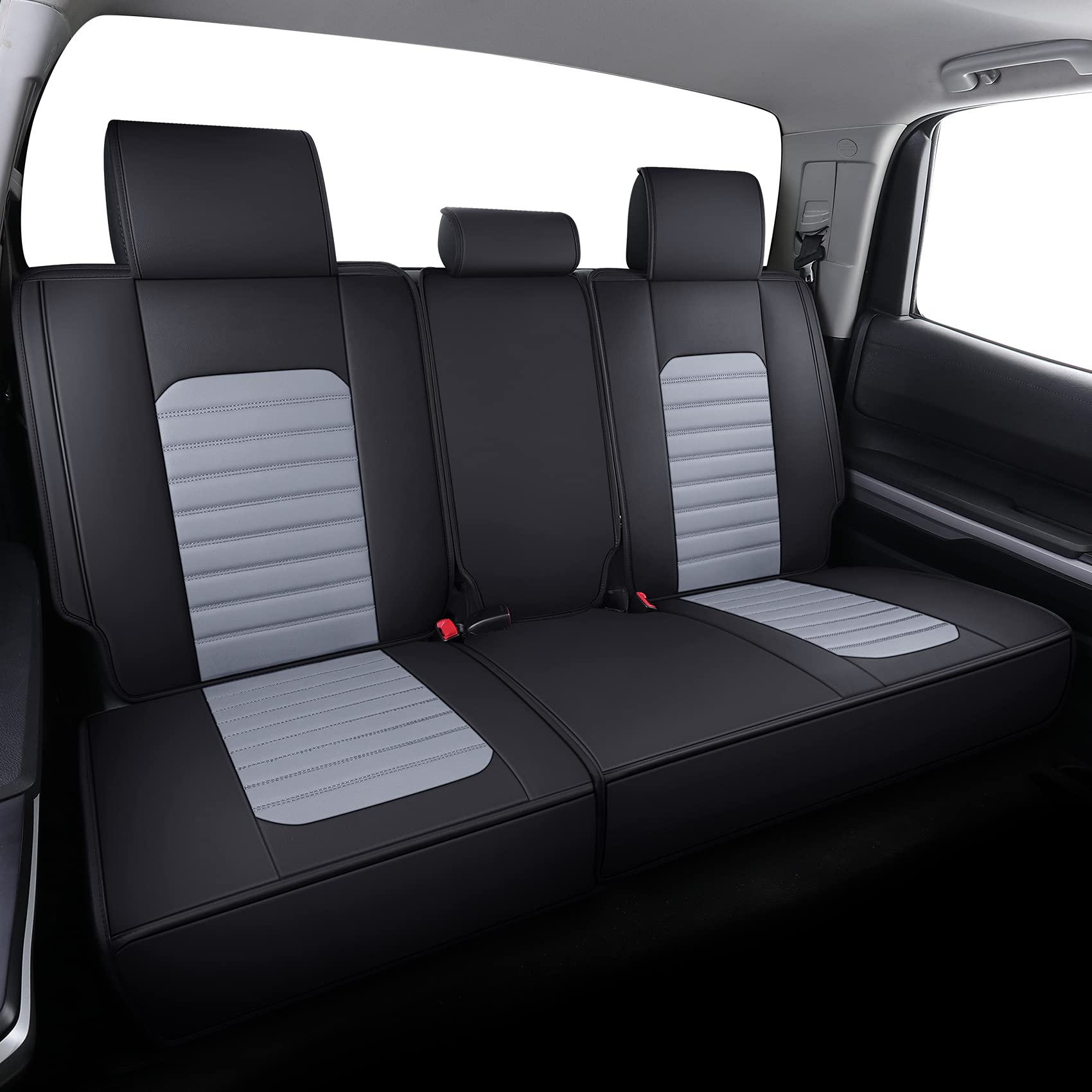 Aierxuan Tundra seat covers with side openings compatible with airbags
