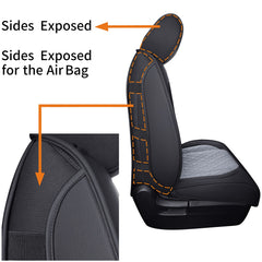 Aierxuan seat covers protect original seats from dirt and wear.