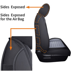 Aierxuan Tundra waterproof leather seat covers for easy cleaning