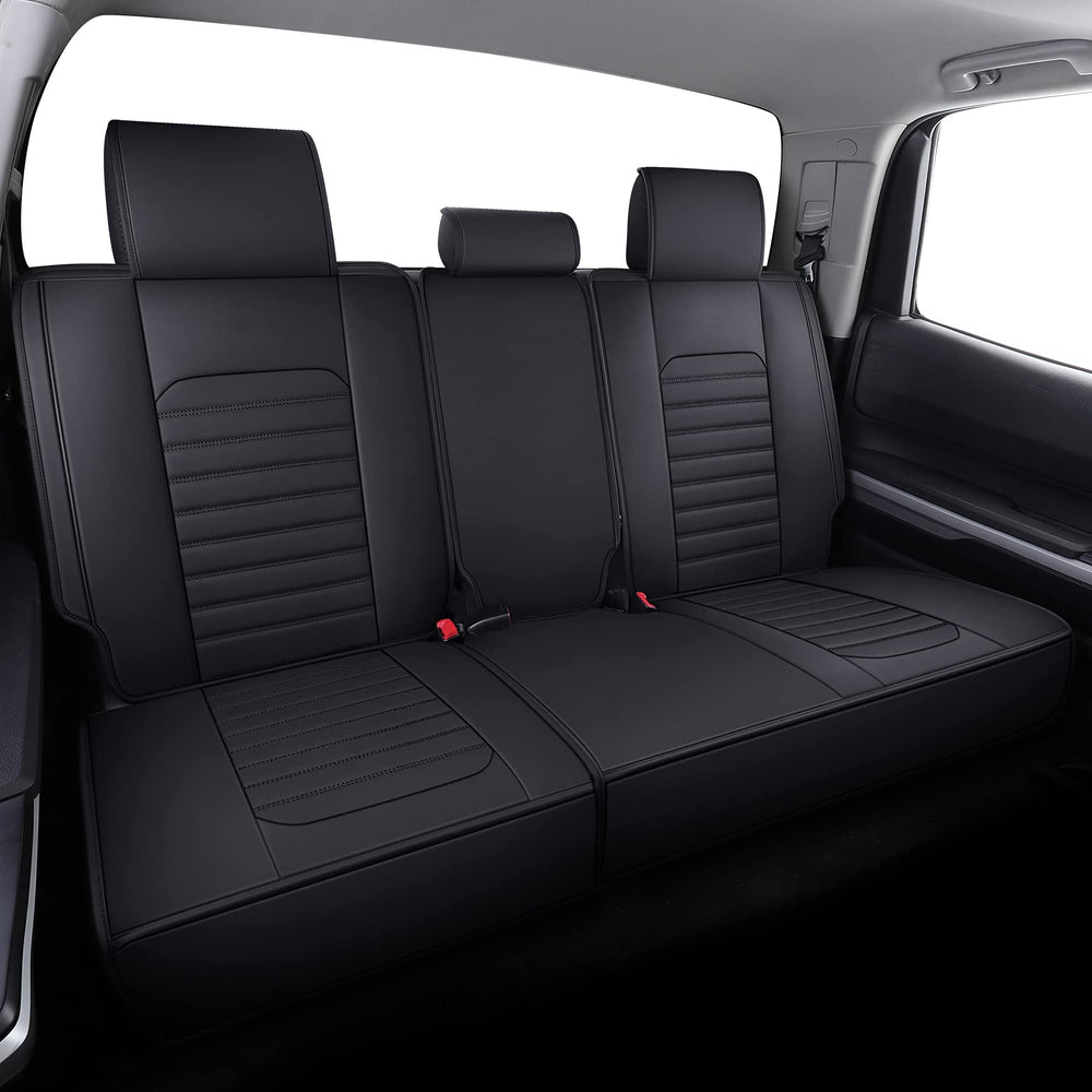 Aierxuan anti-slip backing keeps seat covers in place during driving.