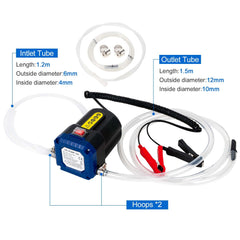 AIGMlSON oil-change-pump-extractor tubes enabling quick fluid connections