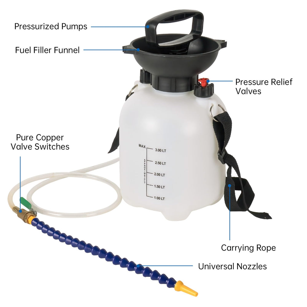 AIGMlSON compact hand-operated oil pump assembly for maintenance tasks