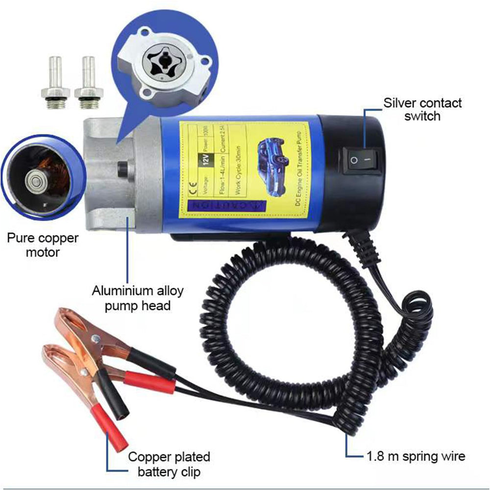 AIGMlSON outlet hose 10mm for fast, controlled oil transfer.