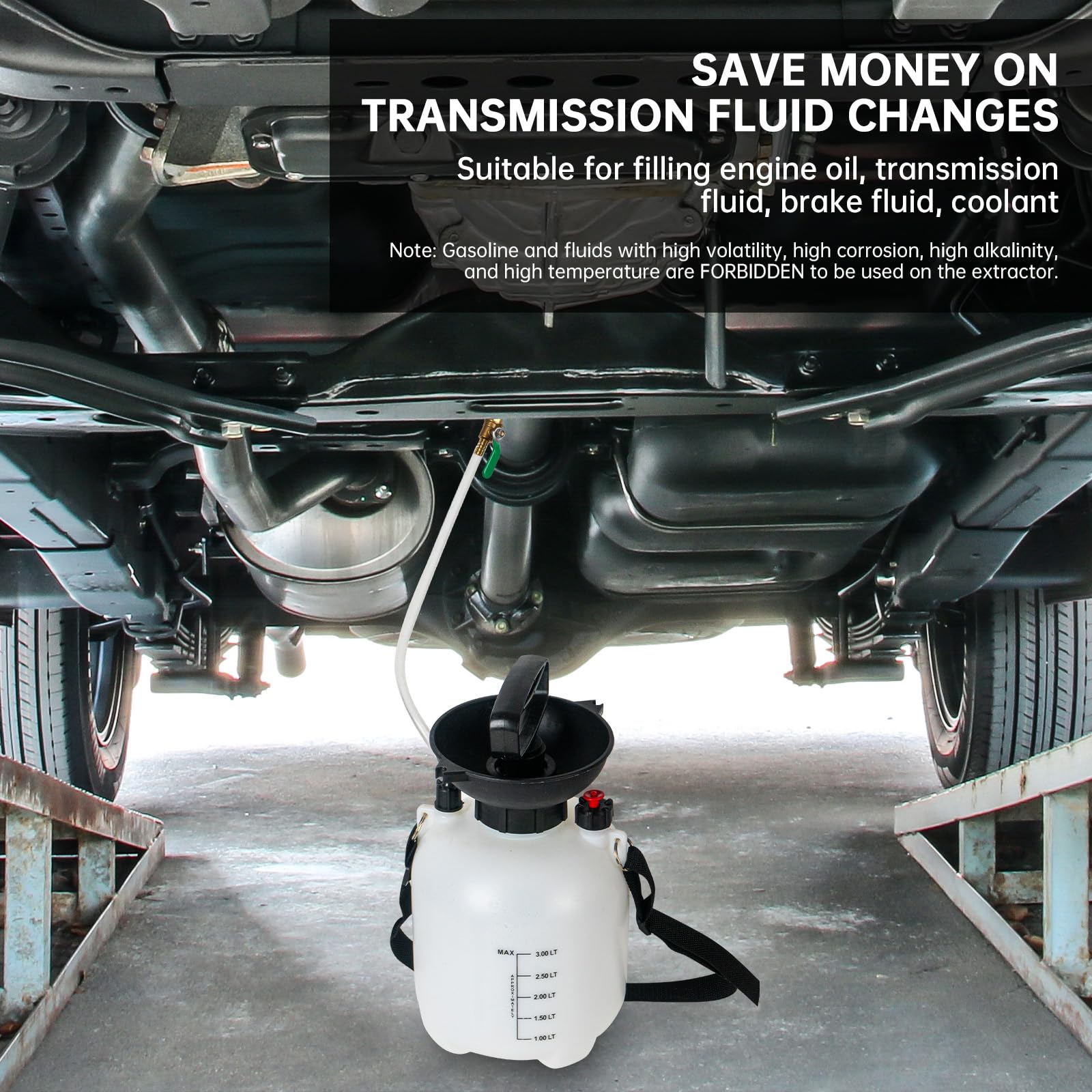 AIGMlSON in-use demonstration of smooth fluid delivery during a transmission fill