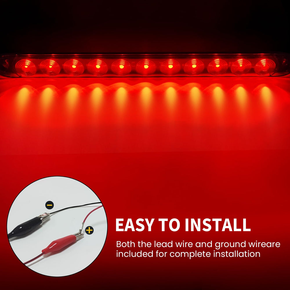 Aila license plate bracket keeps plate illuminated and compliant.