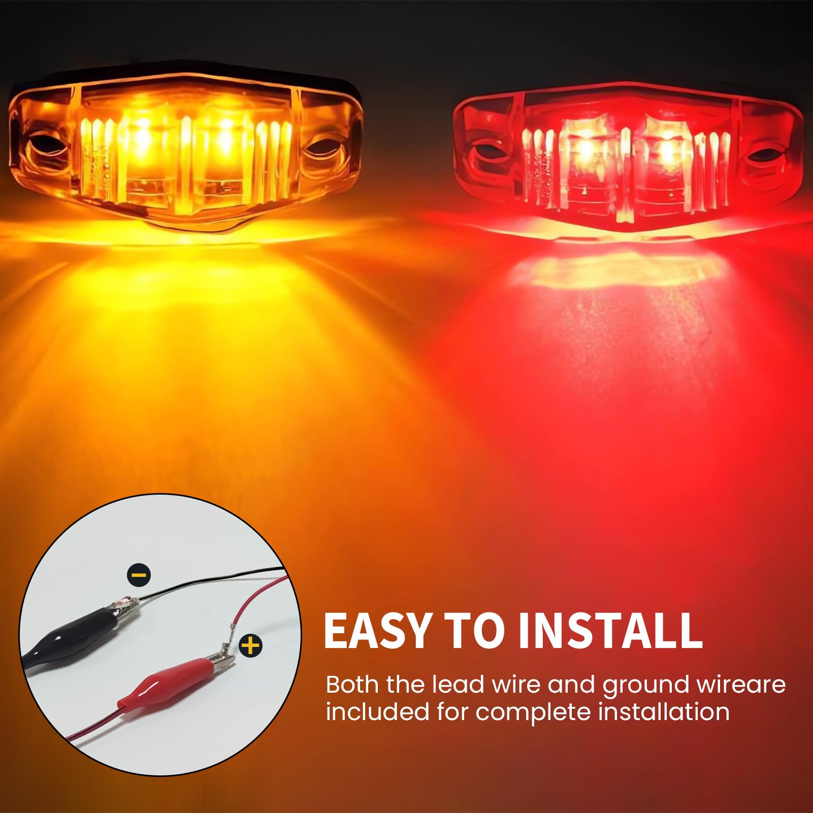 Aila 25-foot wiring harness extends reach for easy installation.