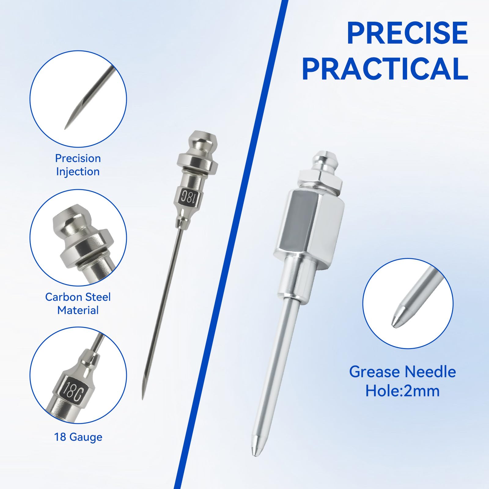 AILEDWER 12-inch grease hose extending reach into tight spaces with ease.