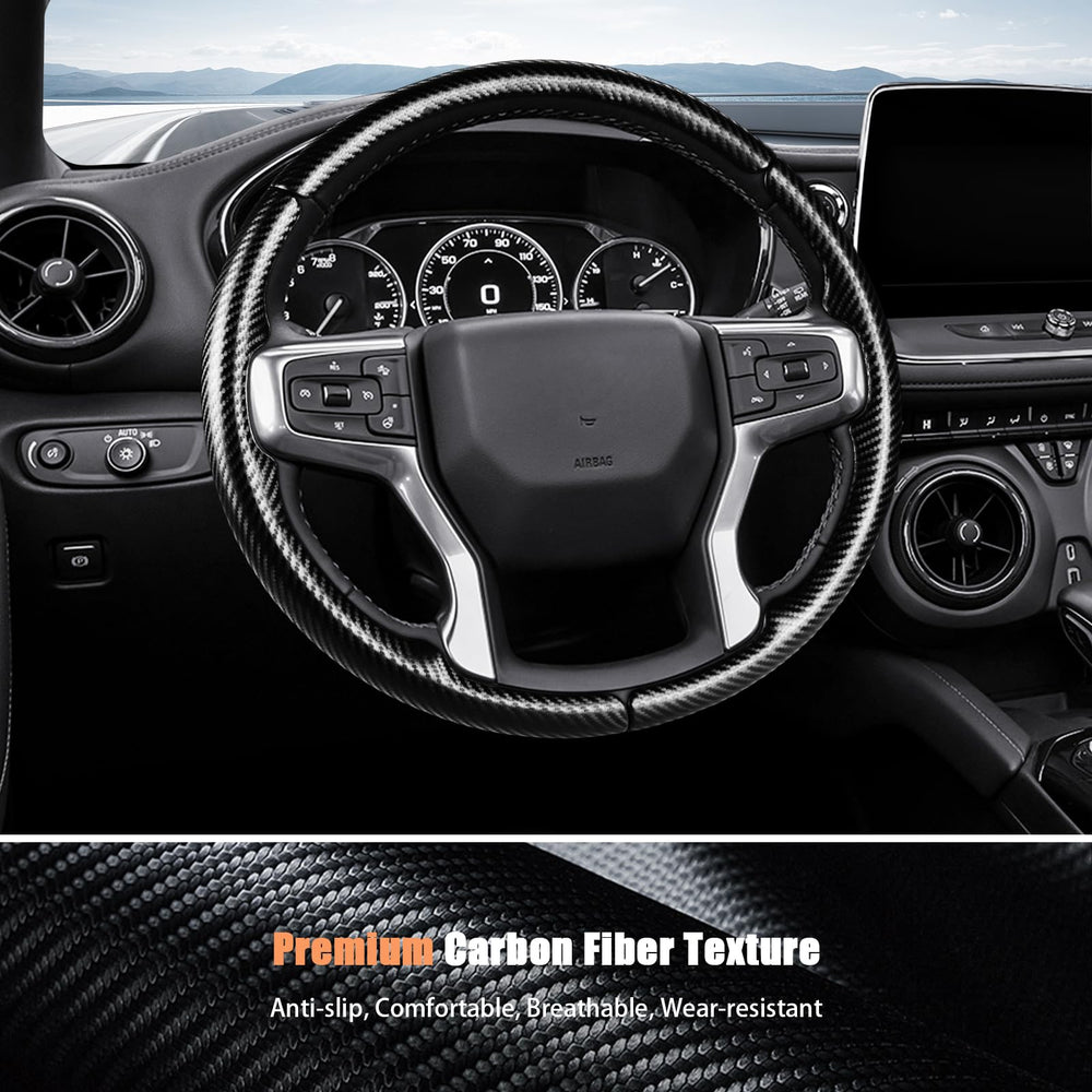 Aimato Blazer steering wheel cover 1:1 molded fits precisely and feels premium