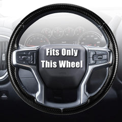 Aimato Chevy Silverado steering wheel cover provides precise fit and enhanced grip