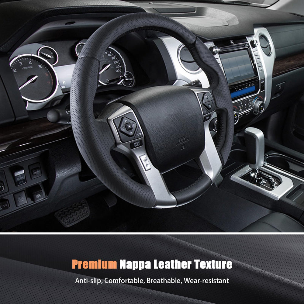 Premium nappa leather material and durable surface of Aimato cover