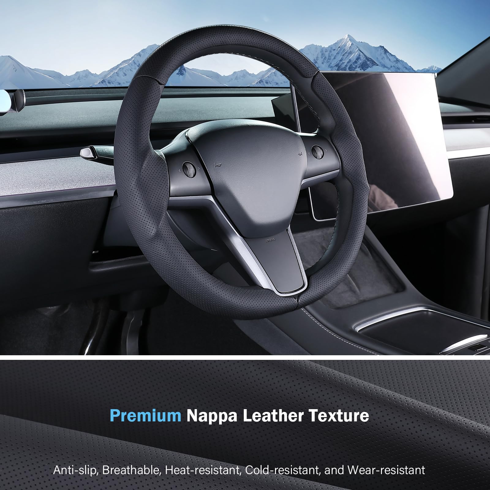 Sleek Aimato cover adds modern cabin aesthetics to Tesla Model 3/Y