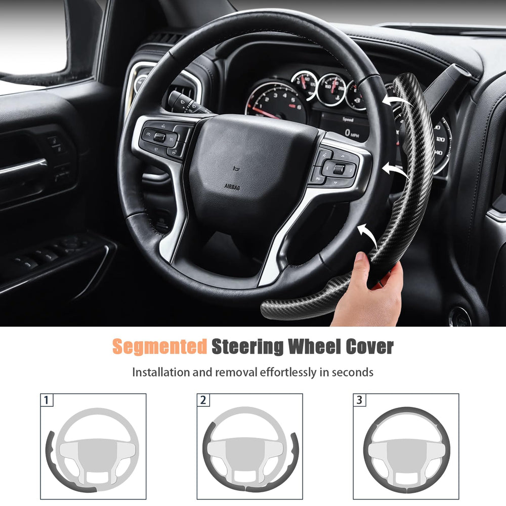 Aimato washable steering wheel cover is easy to clean and maintain