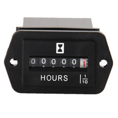 AIMILAR hour meter installation setup shows easy flush-mount wiring for DIY installs.
