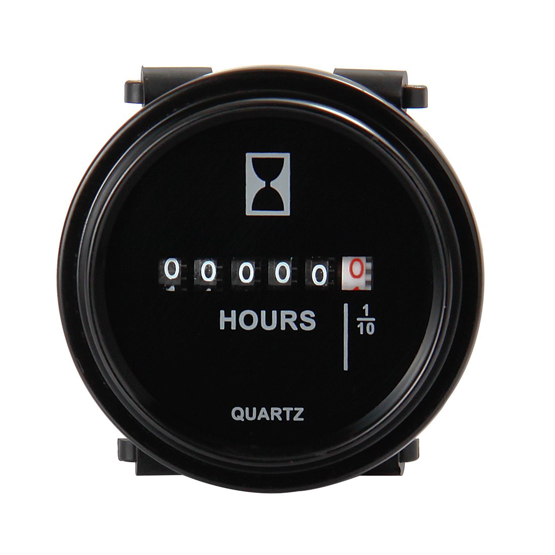 AIMILAR mechanical hour meter front view with compact design for easy mounting