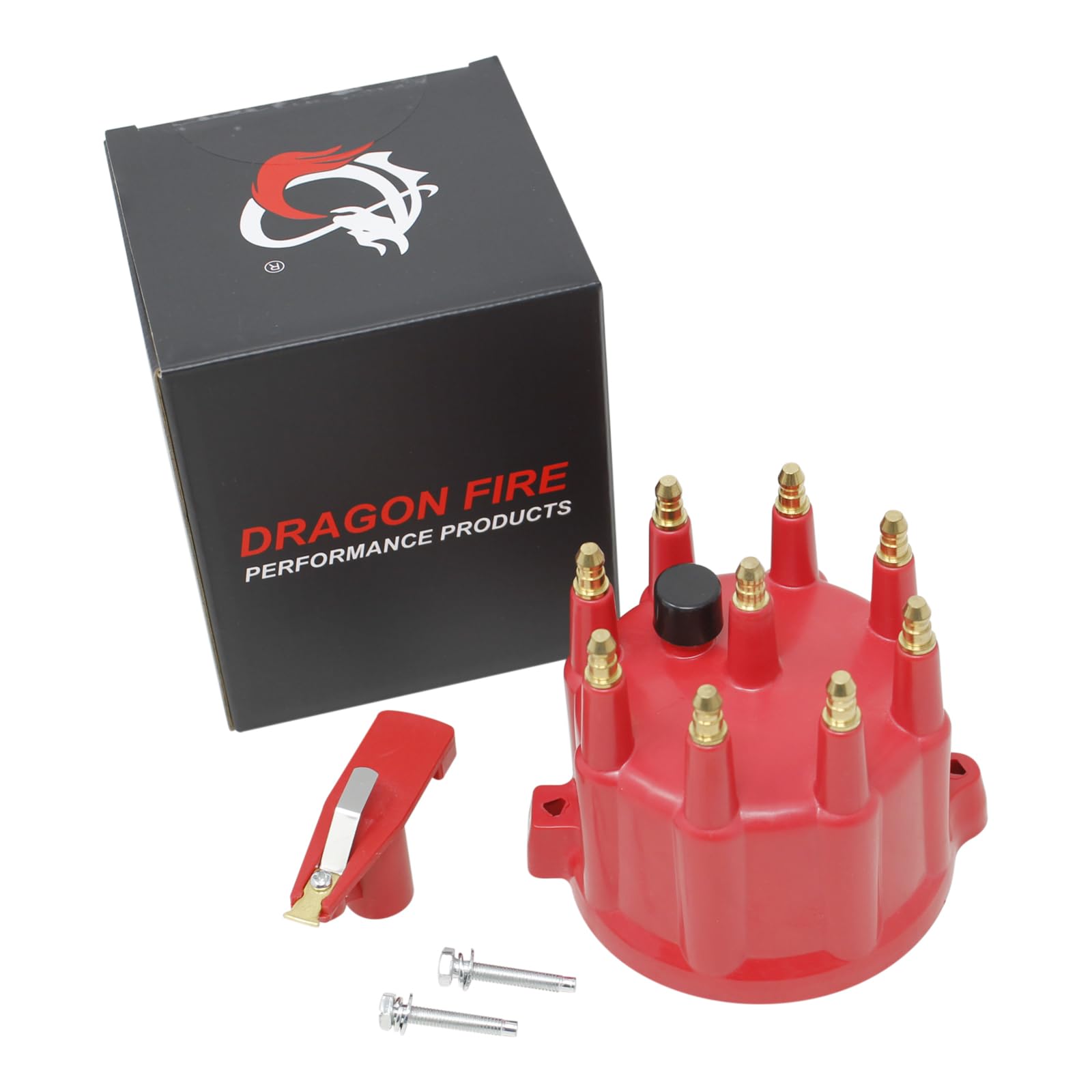 AIP Electronics Dragon Fire cap and rotor kit, front view showing rugged weatherproof design.