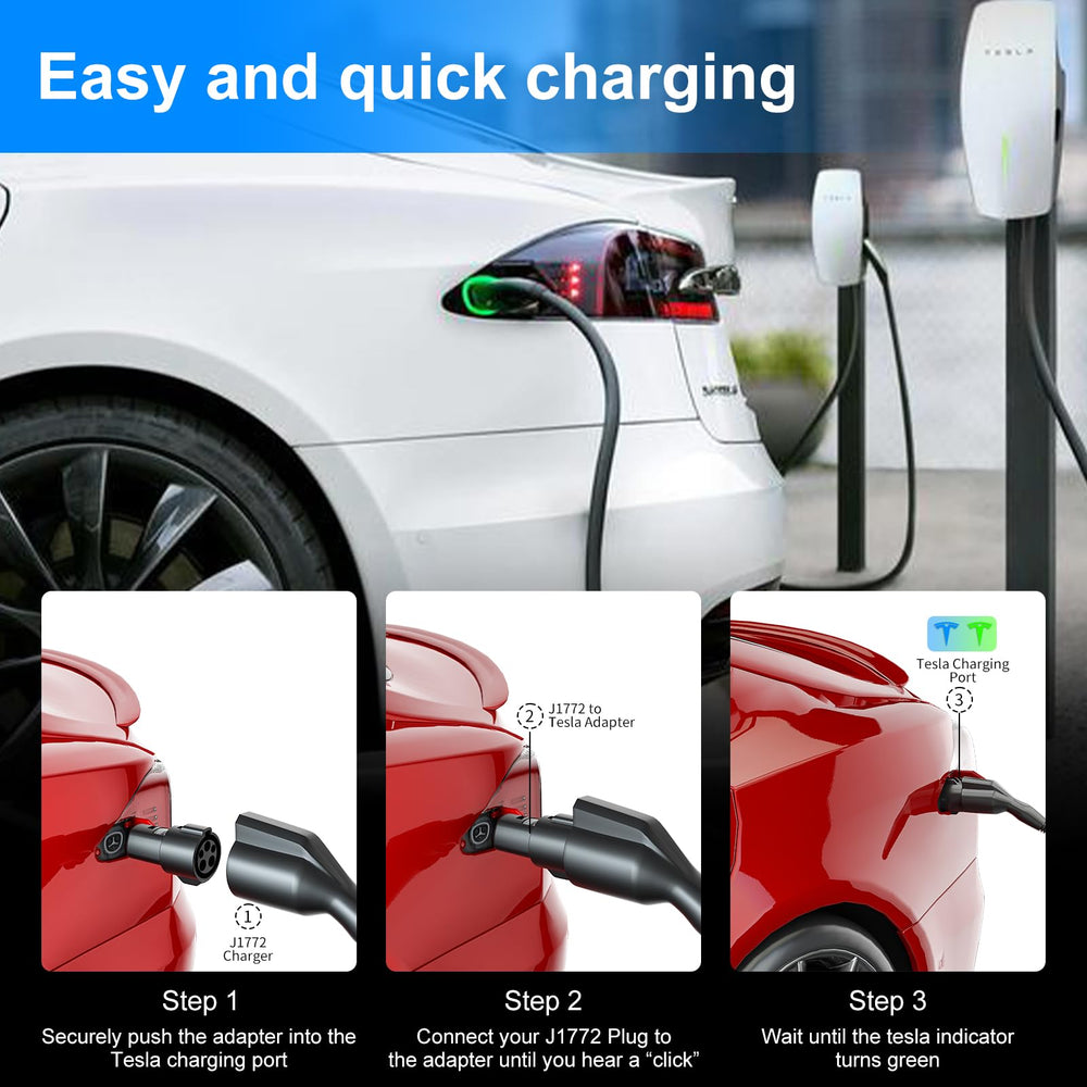 Aipechy IP65-sealed J1772 adapter protects against water exposure during outdoor charging