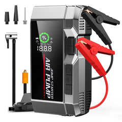 AIPOWAY 7000A jump starter delivering roadside boost for car batteries.