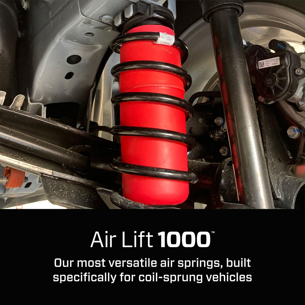 Lifetime warranty supports long term confidence in Air Lift 1000 kit