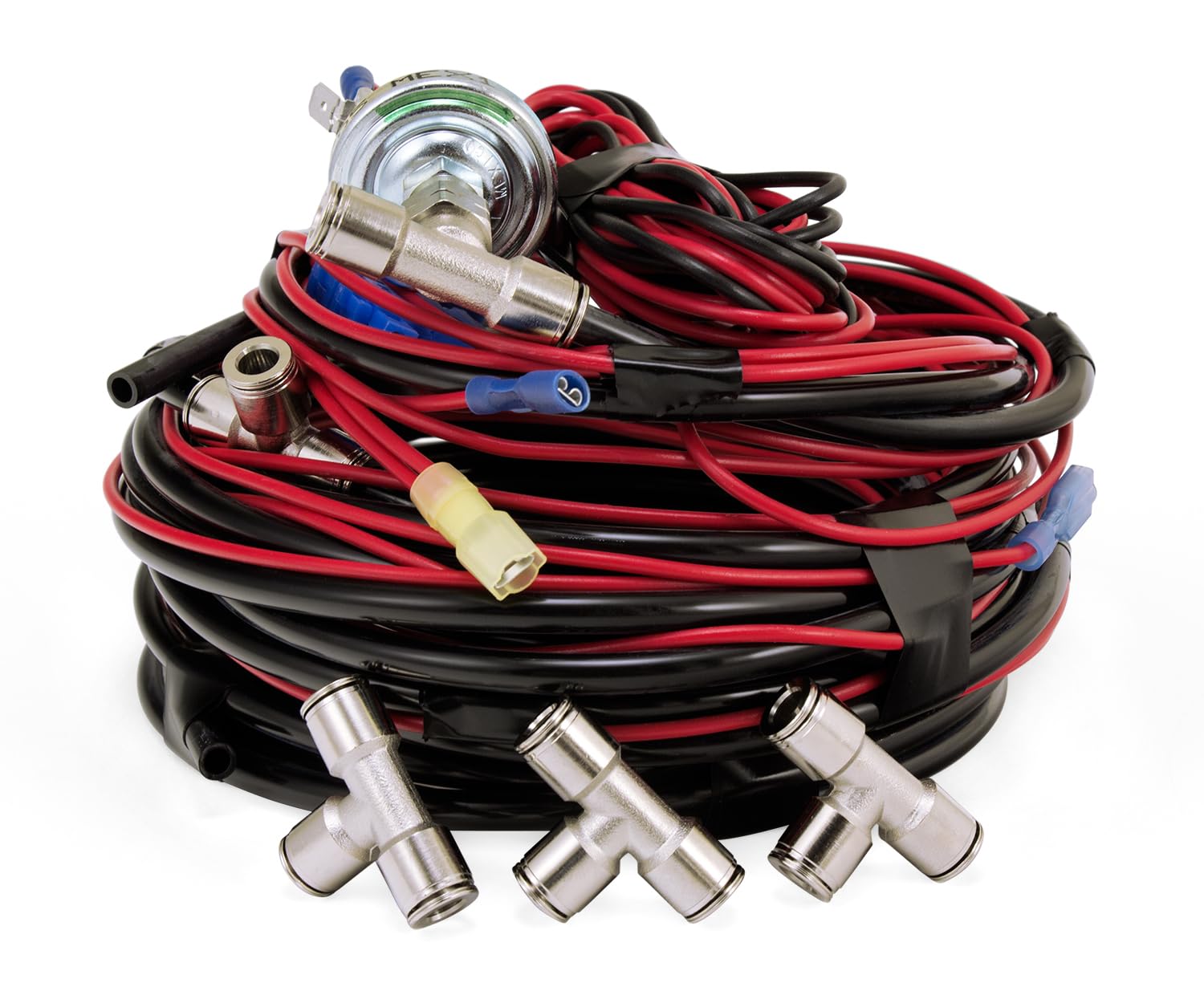 Air Lift Load Controller II low-pressure sensor ensures safe, automatic compressor activation.