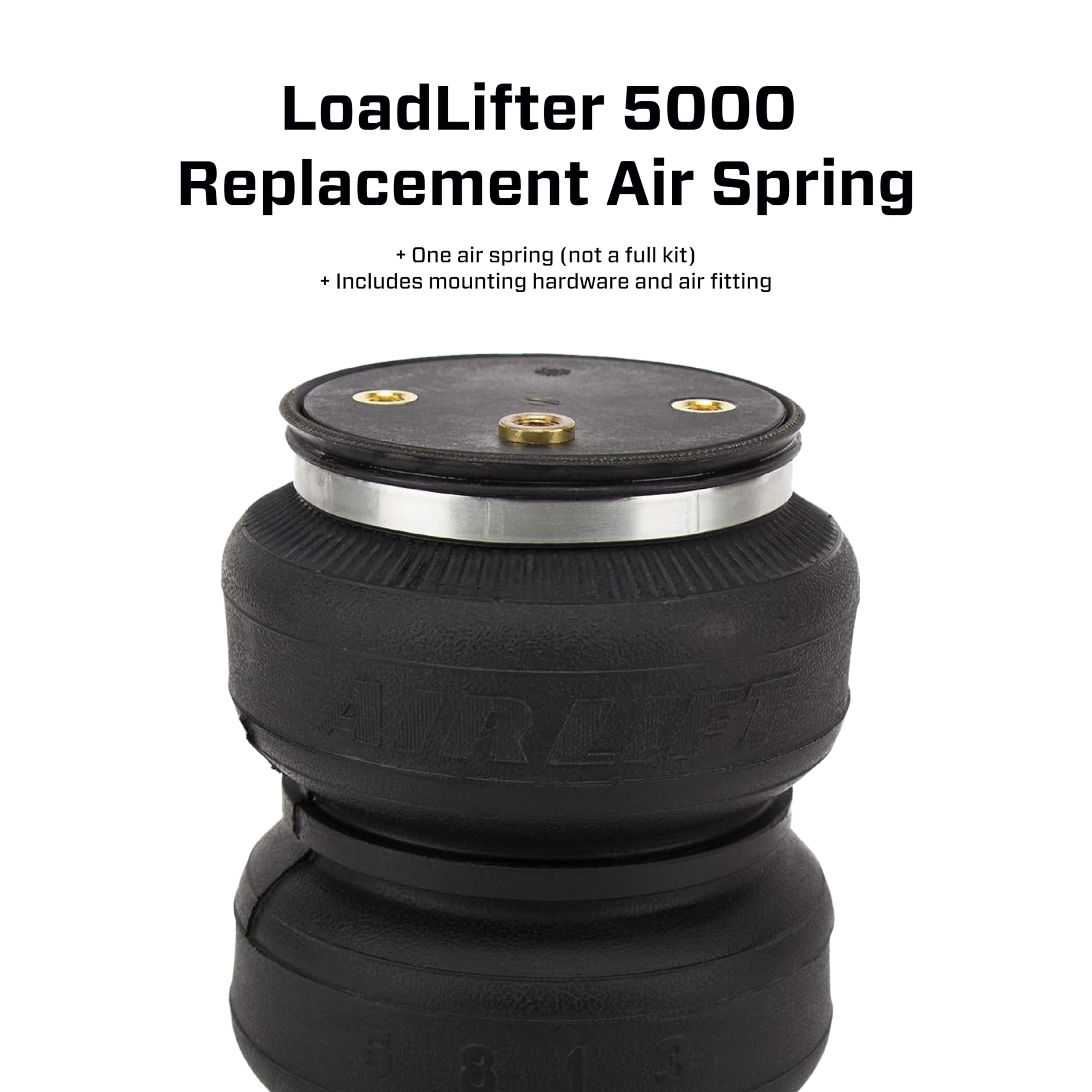 Air Lift Load Lifter 5000 replacement hardware and air fitting for quick, reliable installation